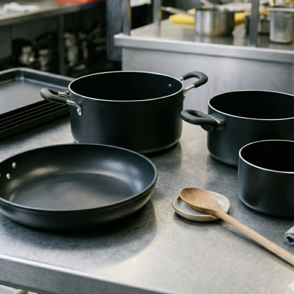 Utensilios de cocina con antiadherente